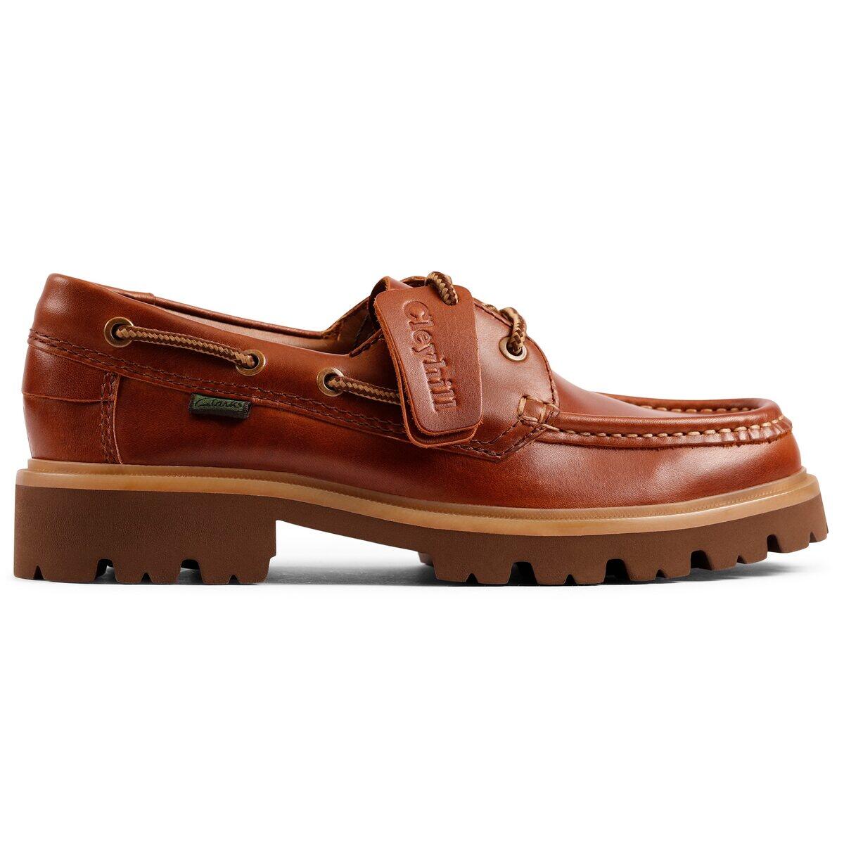 Cleyhill Boat loafers - Dark Brown Lea